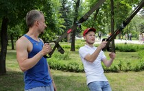 Развлекательная программа "Детское нашествие", посвященная Международному дню защиты детей, Луганск, 1 июня 2017 года
