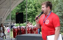 Развлекательная программа "Детское нашествие", посвященная Международному дню защиты детей, Луганск, 1 июня 2017 года