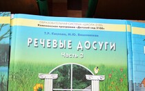Передача учебной литературы от фонда Астахова ясли-саду "Золотая рыбка", Луганск, 16 июня 2016 года