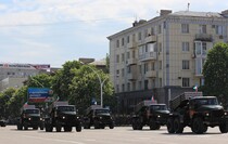 Парад Победы в Луганске, 9 мая 2016 года