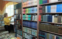 Школьная библиотека гимназии №30, Луганск, 24 октября 2016 года