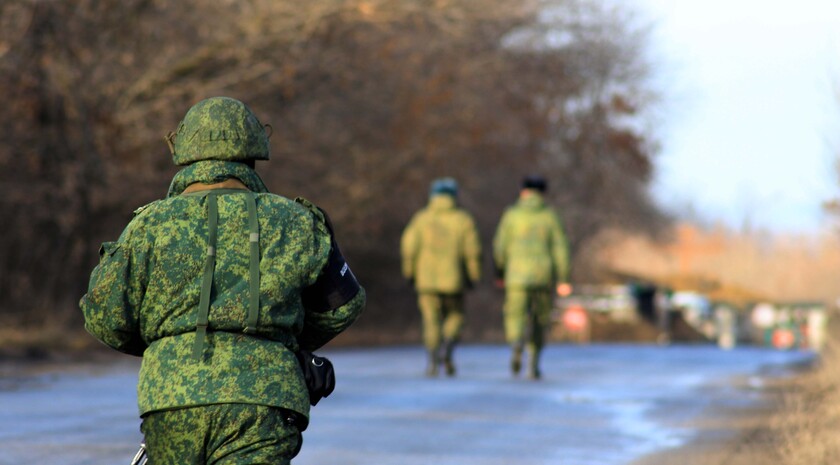 The prisoner exchange between Donbass Republics and Ukraine; Mayorsk checkpoint, 27 December 2017