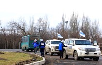 The prisoner exchange between Donbass Republics and Ukraine; Mayorsk checkpoint, 27 December 2017