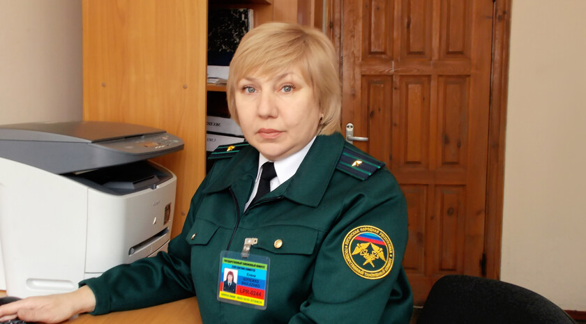 Начальник отдела таможенного оформления №4 таможенного поста "Красная Могила" ГТК ЛНР Елена Шулежко