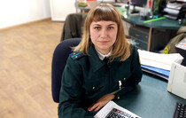 Главный инспектор отдела таможенного оформления №3 таможенного поста "Должанский" ГТК ЛНР Анна Омельянская 