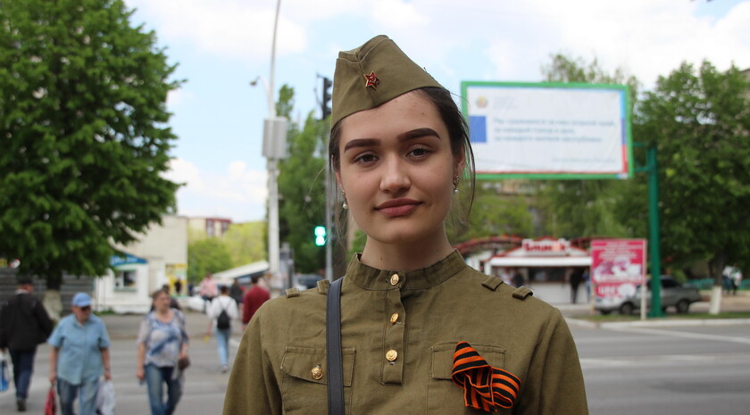 Акция "Георгиевская лента", Луганск, 4 мая 2019 года