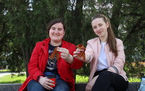 Акция "Георгиевская лента", Луганск, 4 мая 2019 года