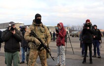 Обмен удерживаемыми лицами в районе КПП "Майорск", 27 декабря 2017 года