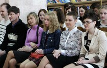 Награждение победителей и призеров литературного конкурса "Молодые голоса", Луганск, 17 мая 2017 года