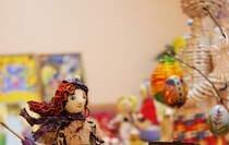 Выставка работ, представленных на конкурс "Пасхальная палитра", Луганск, 13 марта 2017 года