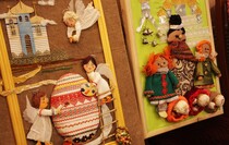 Выставка работ, представленных на конкурс "Пасхальная палитра", Луганск, 13 марта 2017 года