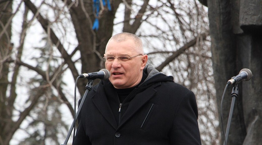 Митинг в поддержку требования глав ЛНР и ДНР к Киеву прекратить блокаду Донбасса, Луганск, 28 февраля 2017