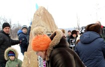 Открытие мемориала погибшим жителям Чернухино