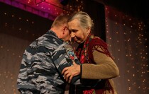Торжественное собрание, посвященное 25-летию создания отряда "Беркут", Луганск, 16 января 2017 года