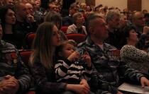 Торжественное собрание, посвященное 25-летию создания отряда "Беркут", Луганск, 16 января 2017 года
