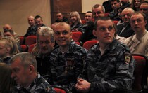 Торжественное собрание, посвященное 25-летию создания отряда "Беркут", Луганск, 16 января 2017 года