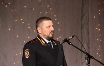 Торжественное собрание, посвященное 25-летию создания отряда "Беркут", Луганск, 16 января 2017 года