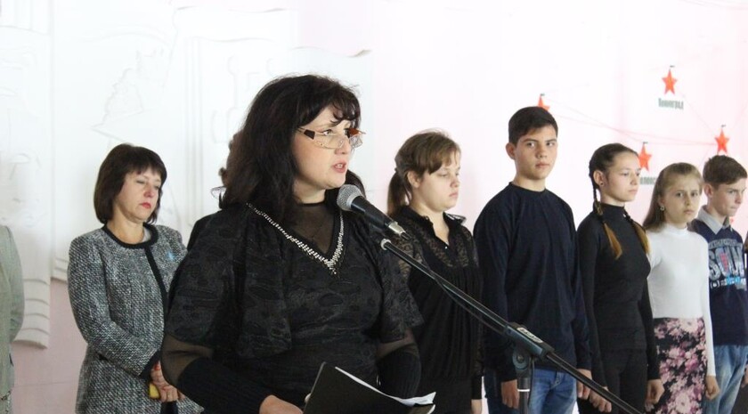Митинг-реквием памяти погибших от украинской агрессии детей Донбасса, Луганск, 16 сентября 2016 года