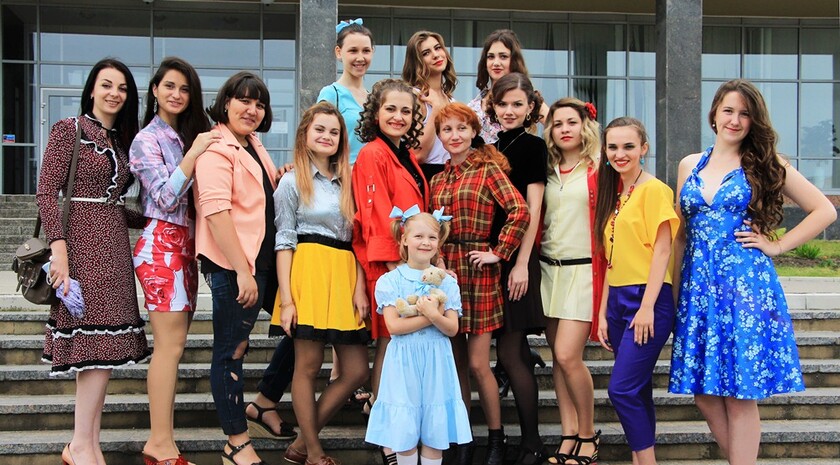 Фотопленер "Девушка из Советского Союза", Луганск, 12 июня 2016 года
