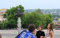 Фотопленер "Девушка из Советского Союза", Луганск, 12 июня 2016 года