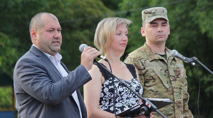 Военно-патриотический лагерь начал работу на базе "Лесных просторов"