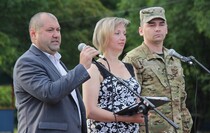 Военно-патриотический лагерь начал работу на базе "Лесных просторов"