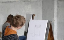 Конкурс рисунка "Серебряный штрих" среди юных художников ЛНР и ДНР, Луганск, 3 марта 2016 года