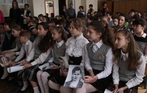 Урок мужества в луганской школе №19, Луганск, 19 февраля 2016 года