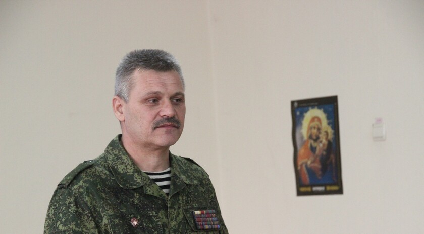 Урок мужества в луганской школе №19, Луганск, 19 февраля 2016 года