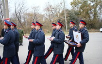 Похороны Героя Советского Союза Ивана Малько, Луганск, 5 ноября 2015 года