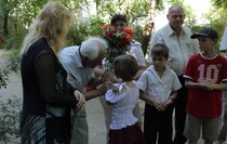 Открытие творческой лаборатории скульптуры при Луганском художественном музее, Луганск, 2 сентября 2015 года