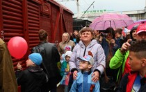 "Паровоз Победы" прибыл в Луганск
