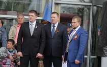 "Паровоз Победы" прибыл в Луганск
