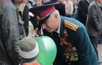 "Паровоз Победы" прибыл в Луганск