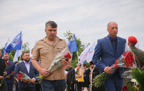 Митинг-реквием памяти журналистов ВГТРК Игоря Корнелюка и Антона Волошина, Металлист, 17 июня 2021 года