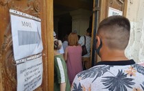 LPR residents receive their SNILS numbers in Russia, Gukovo, July 2, 2021