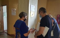 LPR residents receive their SNILS numbers in Russia, Gukovo, July 2, 2021