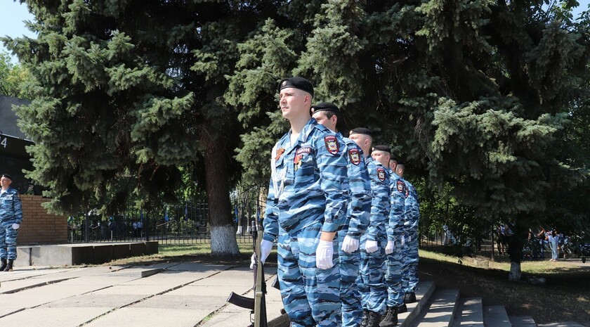 Празднование Дня ВДВ, Луганск, 2 августа 2021 года