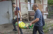 Поездка в специализированный приют для бездомных собак "Дай лапу", Луганск, 13 августа 2021 года