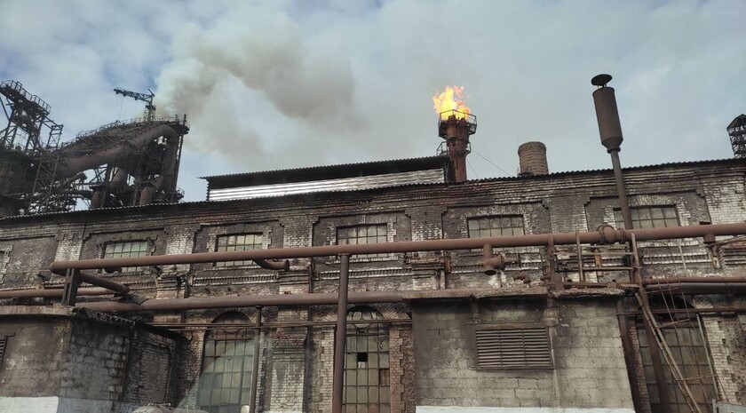 Alchevsk steel mill launches second blast furnace, October 15, 2021