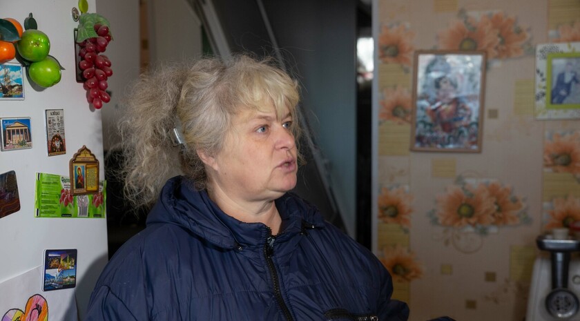 Последствия обстрела села Николаевка со стороны ВСУ, 30 ноября 2021 года