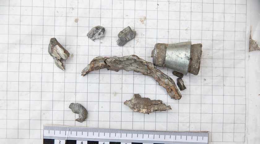 Последствия обстрела села Николаевка со стороны ВСУ, 30 ноября 2021 года