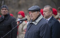 Митинг памяти в День Неизвестного солдата, Луганск, 3 декабря 2021 года