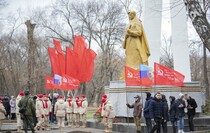 Митинг памяти в День Неизвестного солдата, Луганск, 3 декабря 2021 года