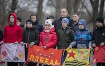 Митинг памяти в День Неизвестного солдата, Луганск, 3 декабря 2021 года