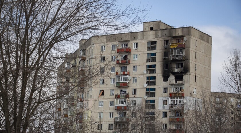 Обстановка в освобожденном от ВСУ Рубежном, 18 марта 2022 года