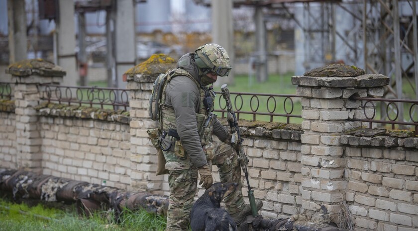 Russian combat engineers destroy 260 UXO at Schastye power plant, April 13, 2022