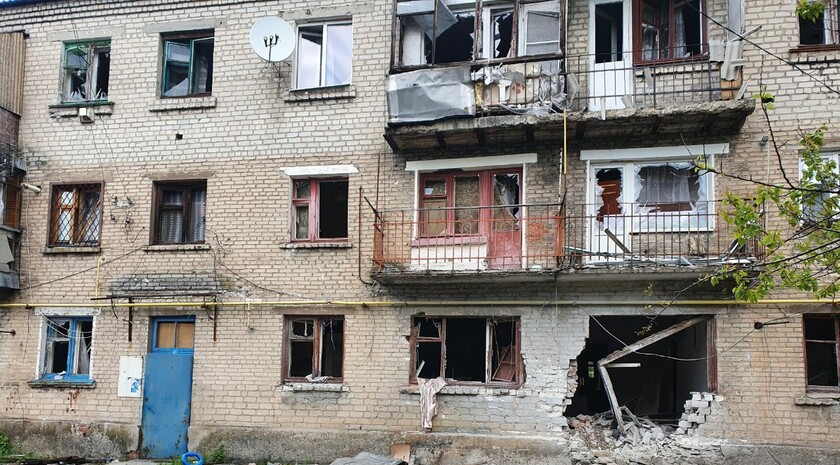 Обстановка в освобожденной Попасной, 10 мая 2022 года