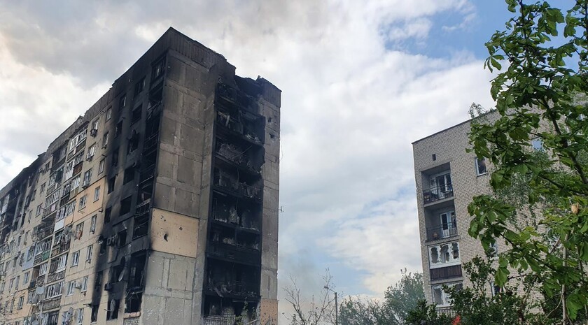 Обстановка в освобожденной Попасной, 10 мая 2022 года