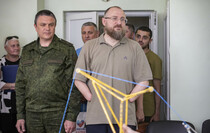 Награждение раненых защитников ЛНР, Луганск, 11 июня 2022 года